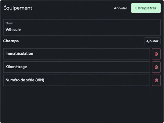 Tous vos équipements, un seul endroit